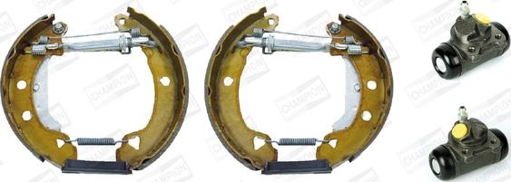 Champion 381148CH - Drum Brake Shoe Set car-mod.net
