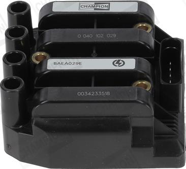 Champion BAEA029E - Ignition Coil car-mod.net
