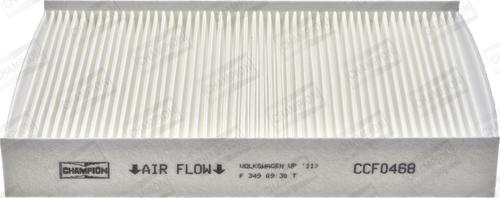 Champion CCF0468 - Filter, interior air car-mod.net