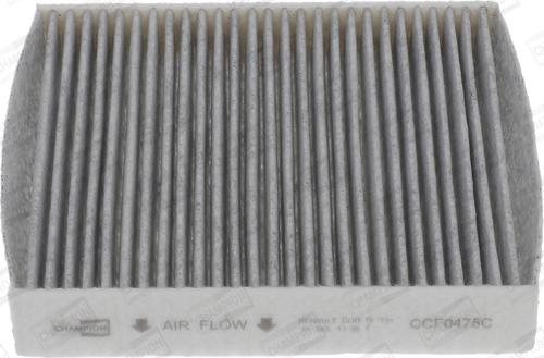 Champion CCF0475C - Filter, interior air car-mod.net