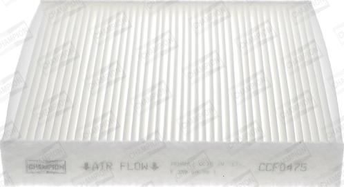 Champion CCF0475 - Filter, interior air car-mod.net