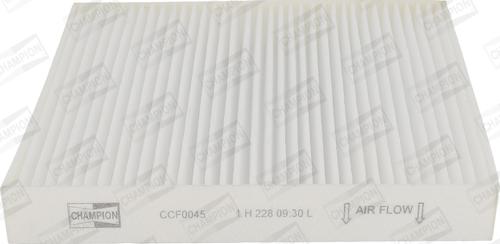 Champion CCF0045 - Filter, interior air car-mod.net