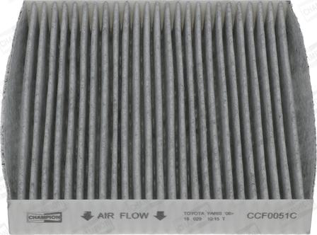 Champion CCF0051C - Filter, interior air car-mod.net