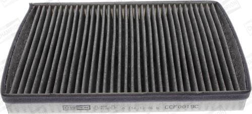 Champion CCF0019C - Filter, interior air car-mod.net