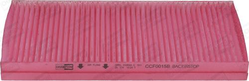 Champion CCF0015B - Filter, interior air car-mod.net