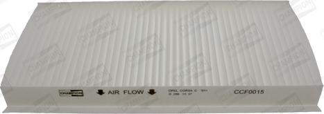 Champion CCF0015 - Filter, interior air car-mod.net