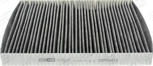 Champion CCF0021C - Filter, interior air car-mod.net