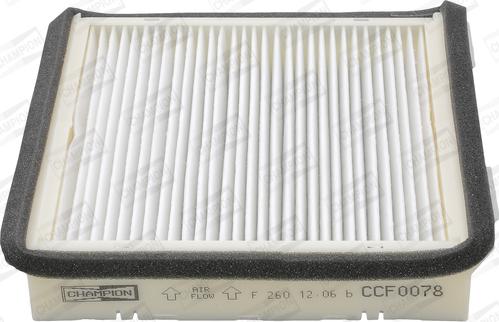 Champion CCF0078 - Filter, interior air car-mod.net