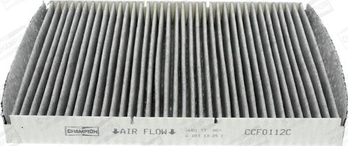Champion CCF0112C - Filter, interior air car-mod.net