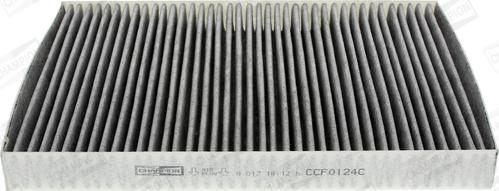 Champion CCF0124C - Filter, interior air car-mod.net