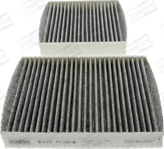 Champion CCF0120C - Filter, interior air car-mod.net