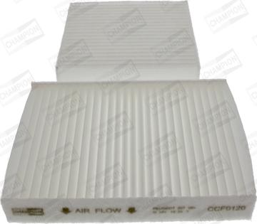 Champion CCF0120 - Filter, interior air car-mod.net