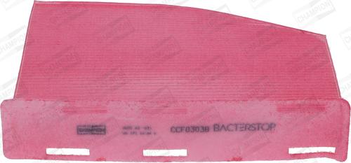 Champion CCF0303B - Filter, interior air car-mod.net