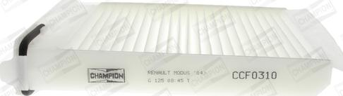 Champion CCF0310 - Filter, interior air car-mod.net