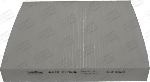Champion CCF0320 - Filter, interior air car-mod.net
