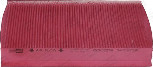 Champion CCF0227B - Filter, interior air car-mod.net