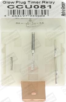 Champion CCU081 - Relay, glow plug system car-mod.net