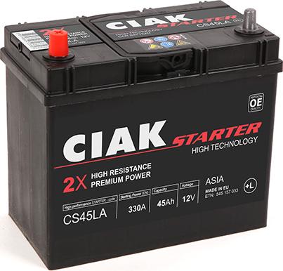 CIAKStarter CS45LA - Starter Battery car-mod.net