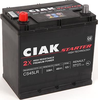 CIAKStarter CS45LR - Starter Battery car-mod.net