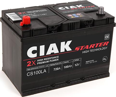 CIAKStarter CS100LA - Starter Battery car-mod.net