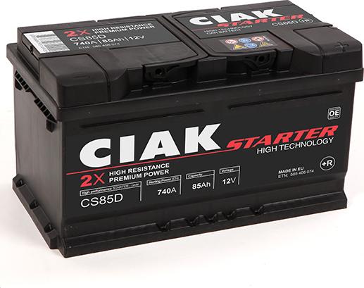 CIAKStarter CS85D - Starter Battery car-mod.net