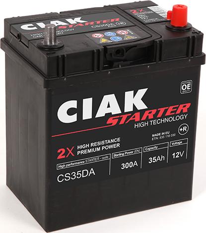CIAKStarter CS35DA - Starter Battery car-mod.net