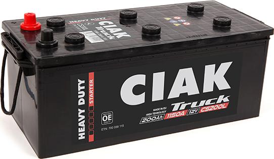CIAKStarter CS200LP - Starter Battery car-mod.net