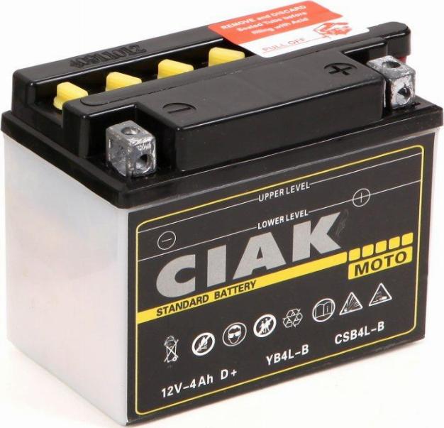 CIAKStarter CSB4L-B - Starter Battery car-mod.net