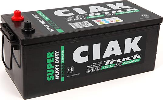 CIAKStarter CSS200L - Starter Battery car-mod.net