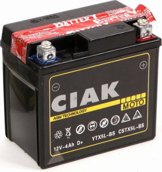 CIAKStarter CSTX5L-BS - Starter Battery car-mod.net