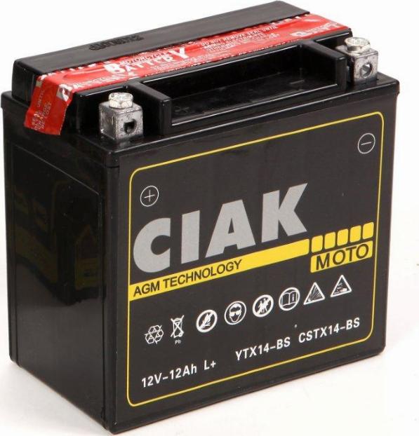 CIAKStarter CSTX14-BS - Starter Battery car-mod.net