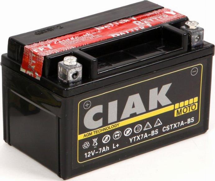 CIAKStarter CSTX7A-BS - Starter Battery car-mod.net