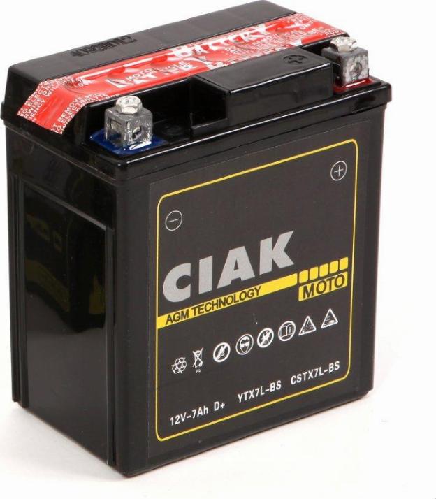 CIAKStarter CSTX7L-BS - Starter Battery car-mod.net