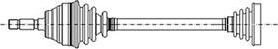 Cifam 655-883 - Drive Shaft car-mod.net