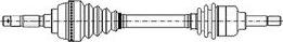 Cifam 655-144 - Drive Shaft car-mod.net