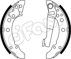 Cifam 153-465 - Brake Shoe Set car-mod.net