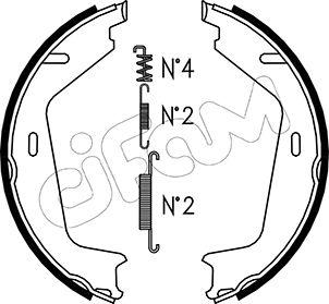 Cifam 153-479K - Brake Shoe Set, parking brake car-mod.net