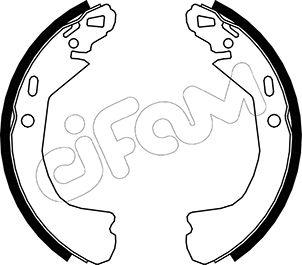 Cifam 153-551 - Drum Brake Shoe Set car-mod.net