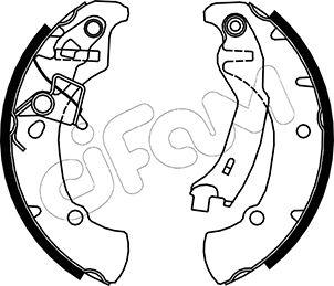 Cifam 153-044 - Drum Brake Shoe Set car-mod.net