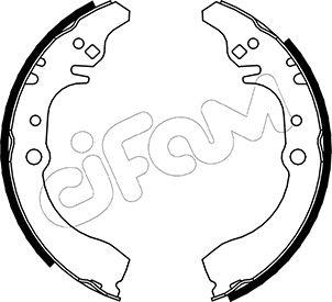 Cifam 153-040 - Drum Brake Shoe Set car-mod.net