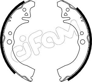 Cifam 153-035 - Drum Brake Shoe Set car-mod.net