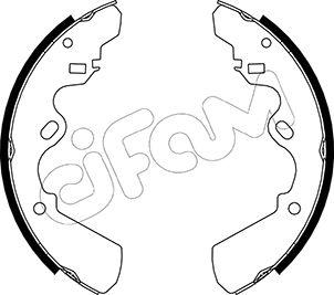 Cifam 153-190 - Drum Brake Shoe Set car-mod.net