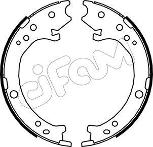 Cifam 153-161 - Brake Shoe Set, parking brake car-mod.net