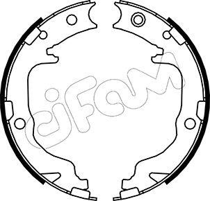 Cifam 153-362 - Brake Shoe Set, parking brake car-mod.net