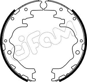 Cifam 153-209 - Drum Brake Shoe Set car-mod.net