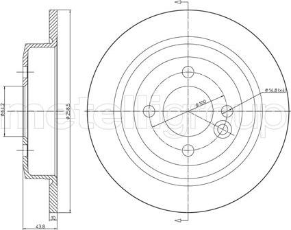 Cifam 800-667C - Brake Disc car-mod.net