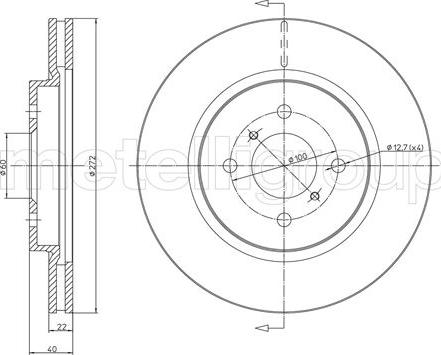 Cifam 800-1668C - Brake Disc car-mod.net
