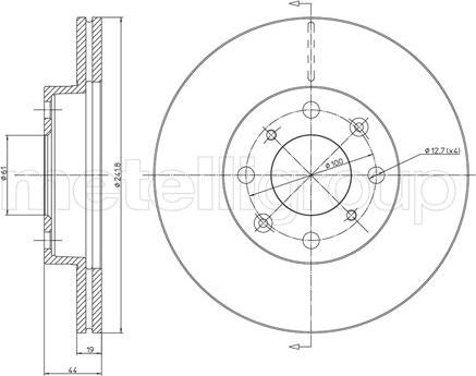 Cifam 800-306 - Brake Disc car-mod.net