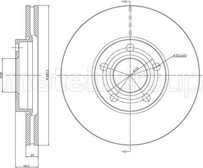 Cifam 800-378C - Brake Disc car-mod.net