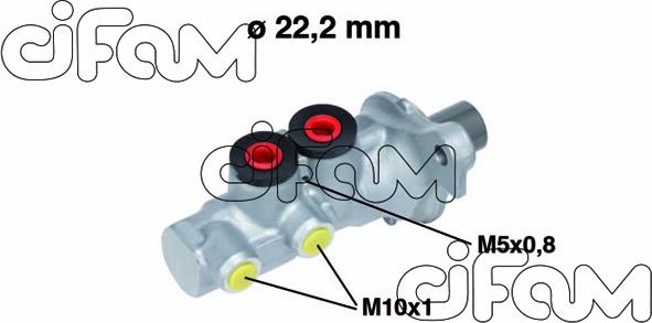 Cifam 202-692 - Brake Master Cylinder car-mod.net